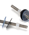 From The Anvil's Matt Black (304) 100mm Bolt Fixings for T Bar (2)