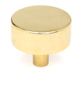 From The Anvil's Polished Brass 38mm Kelso Cabinet Knob