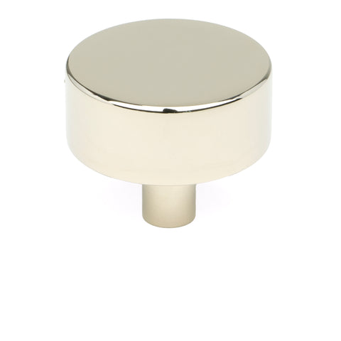 From The Anvil's Polished Nickel 38mm Kelso Cabinet Knob