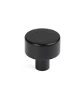 From The Anvil's Matt Black 25mm Kelso Cabinet Knob