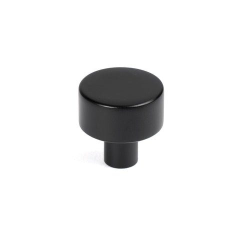 From The Anvil's Matt Black 25mm Kelso Cabinet Knob