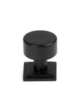 From The Anvil's Matt Black 25mm Kelso Cabinet Knob