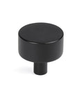 From The Anvil's Matt Black 32mm Kelso Cabinet Knob