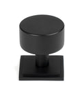 From The Anvil's Matt Black 32mm Kelso Cabinet Knob