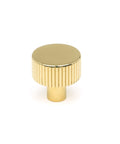 From The Anvil's Polished Brass 25mm Judd Cabinet Knob
