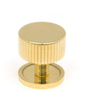 From The Anvil's Polished Brass 32mm Judd Cabinet Knob