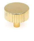 From The Anvil's Polished Brass 38mm Judd Cabinet Knob