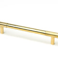 From The Anvil's Polished Brass Judd Pull Handle