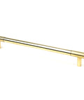 From The Anvil's Polished Brass Judd Pull Handle