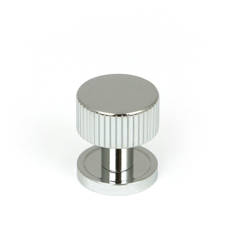 From The Anvil's Polished Chrome 25mm Judd Cabinet Knob