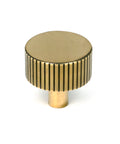 From The Anvil's Aged Brass 32mm Judd Cabinet Knob