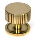 From The Anvil's Aged Brass 38mm Judd Cabinet Knob