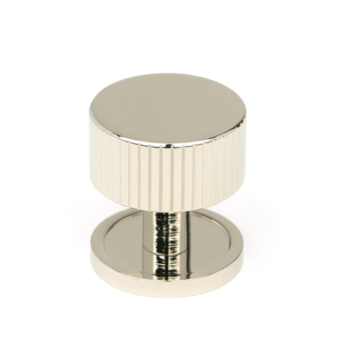 From The Anvil's Polished Nickel 32mm Judd Cabinet Knob