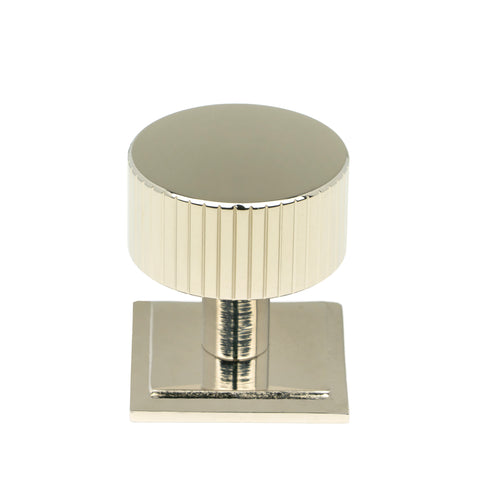 From The Anvil's Polished Nickel 32mm Judd Cabinet Knob