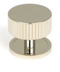 From The Anvil's Polished Nickel 38mm Judd Cabinet Knob