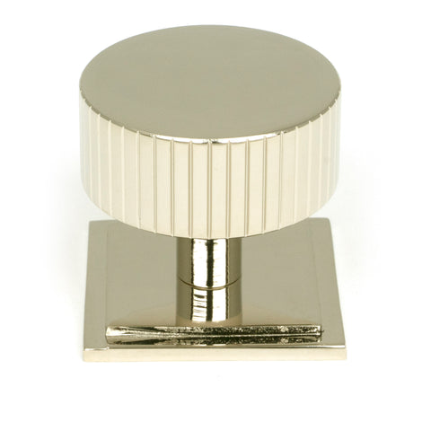 From The Anvil's Polished Nickel 38mm Judd Cabinet Knob