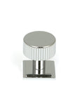 From The Anvil's Polished Chrome 25mm Judd Cabinet Knob