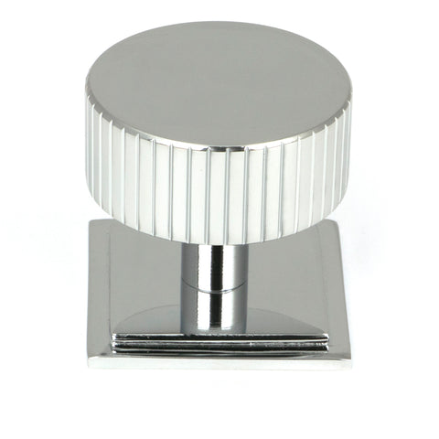 From The Anvil's Polished Chrome 38mm Judd Cabinet Knob