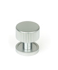 From The Anvil's Satin Chrome 25mm Judd Cabinet Knob