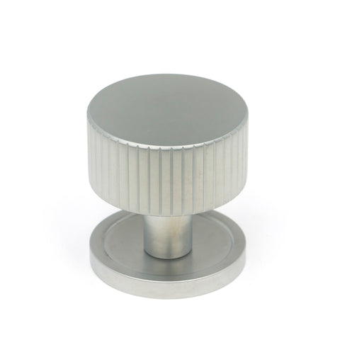 From The Anvil's Satin Chrome 32mm Judd Cabinet Knob