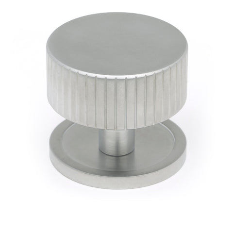 From The Anvil's Satin Chrome 38mm Judd Cabinet Knob