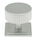 From The Anvil's Satin Chrome 38mm Judd Cabinet Knob