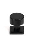 From The Anvil's Matt Black 25mm Judd Cabinet Knob