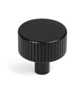From The Anvil's Matt Black 32mm Judd Cabinet Knob
