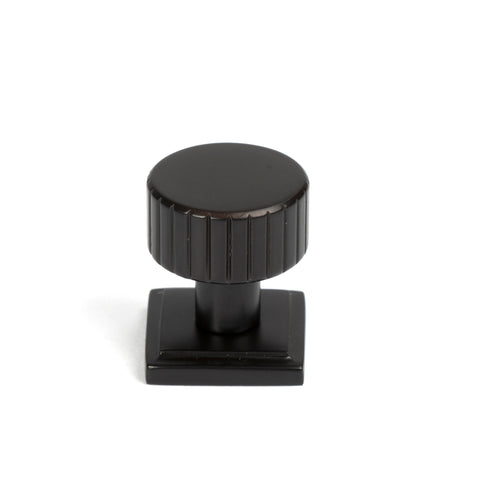 From The Anvil's Aged Bronze 25mm Judd Cabinet Knob