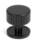 From The Anvil's Aged Bronze 32mm Judd Cabinet Knob