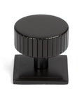 From The Anvil's Aged Bronze 38mm Judd Cabinet Knob