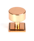 From The Anvil's Polished Bronze 32mm Kelso Cabinet Knob