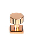 From The Anvil's Polished Bronze 25mm Judd Cabinet Knob