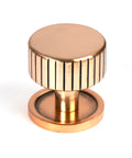 From The Anvil's Polished Bronze 32mm Judd Cabinet Knob