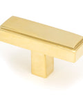 From The Anvil's Polished Brass Scully T-Bar