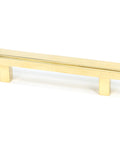 From The Anvil's Polished Brass Scully Pull Handle