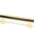 From The Anvil's Polished Brass Kahlo Pull Handle