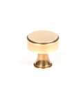 From The Anvil's Aged Brass Scully Cabinet Knob