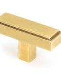 From The Anvil's Aged Brass Scully T-Bar