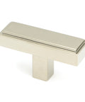 From The Anvil's Polished Nickel Scully T-Bar