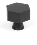 From The Anvil's Matt Black Kahlo Cabinet Knob
