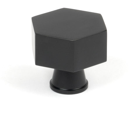 From The Anvil's Matt Black Kahlo Cabinet Knob