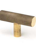 From The Anvil's Aged Brass Brompton T-Bar