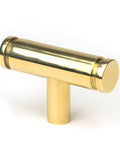 From The Anvil's Polished Brass Kelso T-Bar