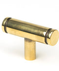 From The Anvil's Aged Brass Kelso T-Bar