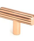 From The Anvil's Polished Bronze Judd T-Bar