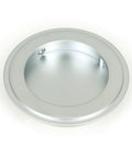 From The Anvil's Satin Chrome Art Deco Round Pull
