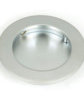 From The Anvil's Satin Chrome Plain Round Pull