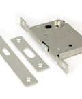 From The Anvil's Polished Chrome Sliding Door Lock
