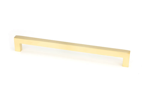 From The Anvil's Polished Brass Albers Pull Handle